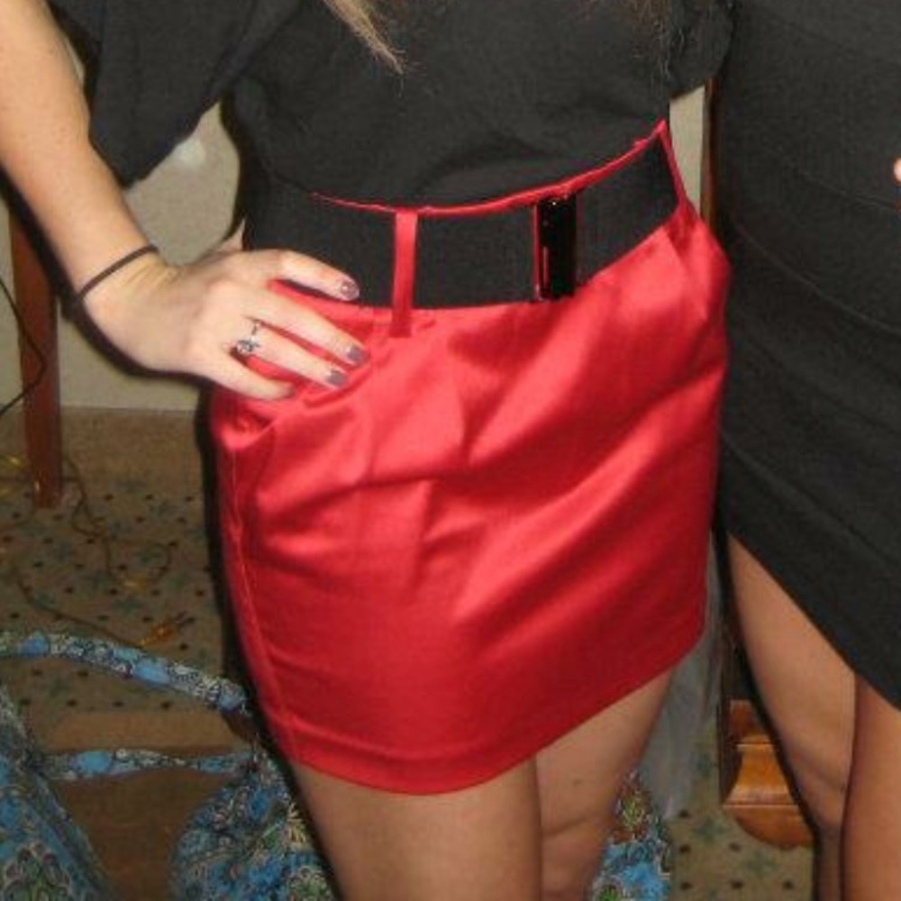 Turn Heads! 🔥 Red Hot Mini Skirt! 🔥